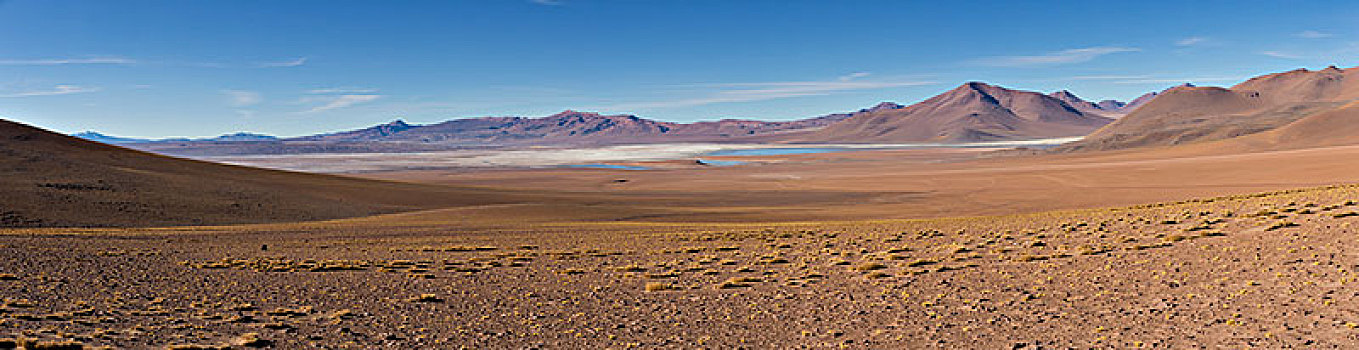 超现实,风景,高原,区域,靠近,乌尤尼盐沼,玻利维亚