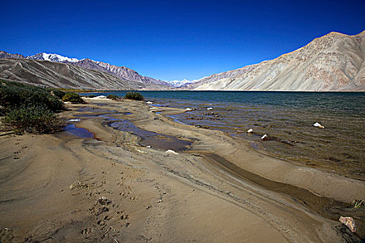 湖,塔吉克斯坦,中亚