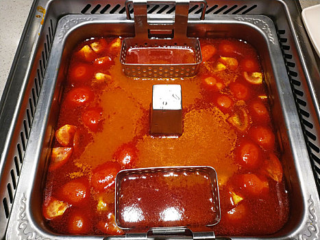 火锅番茄锅底