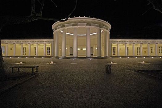 新古典主义,喷泉,北莱茵威斯特伐利亚,德国,欧洲
