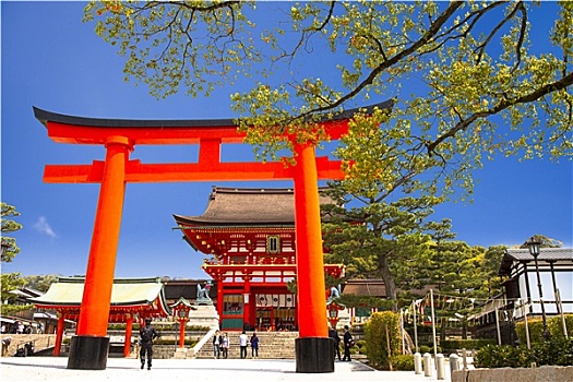 伏见稻荷大社,神祠,京都