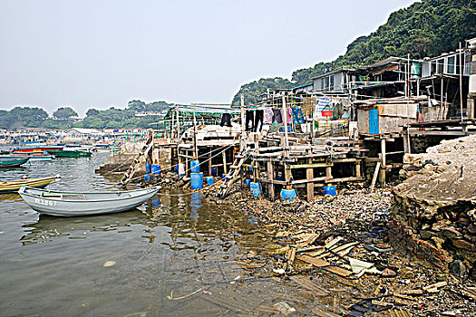 房子,渔村,新界,香港