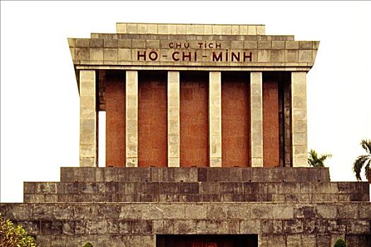 仰视,建筑,胡志明墓,河内,越南