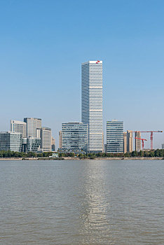 上海后滩城市天际线