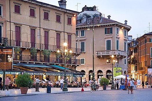 街头餐厅,维罗纳,意大利