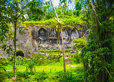 庙宇,丛林,巴厘岛