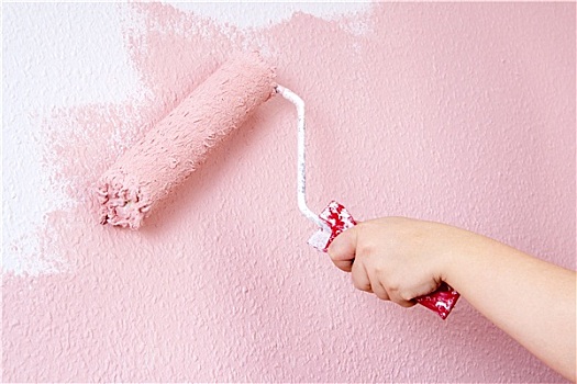 绘画,墙壁,粉色
