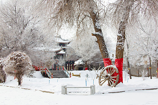 新疆巴里坤古城景区