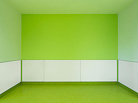绿色,房间