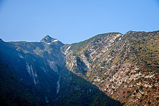 长江三峡巫峡峡谷