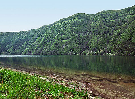 自然风光,湖岸,风景