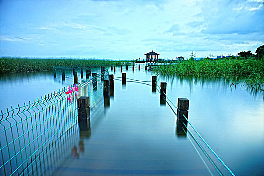 太湖,彩云,水,湖水