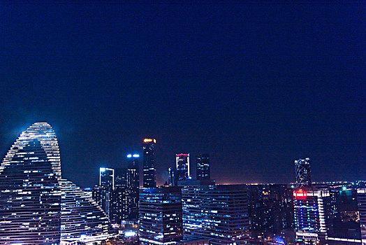 城市建筑背景,北京夜景图片