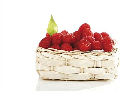 树莓,纤维编织篮