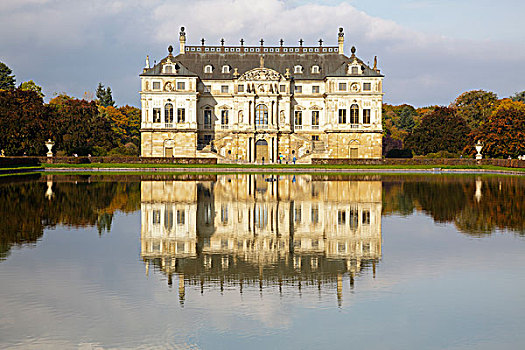 宫殿,格罗塞尔,公园,德累斯顿,萨克森,德国,欧洲