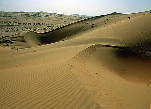 沙丘,边缘,空,区域