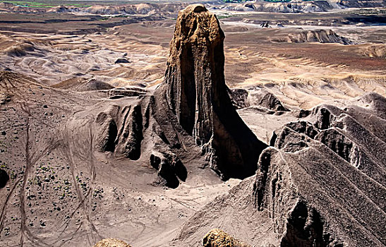 adobe,badlands,colorado,usa