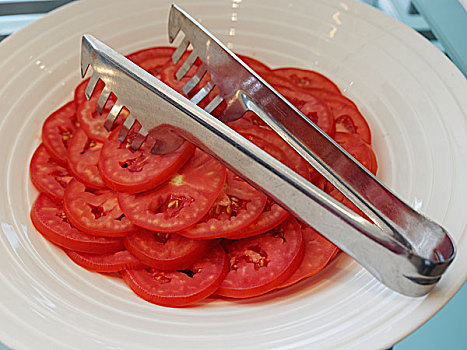 切片,生食,西红柿