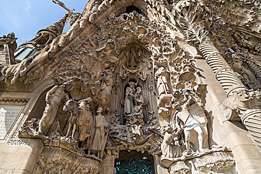 西班牙圣家堂雕刻