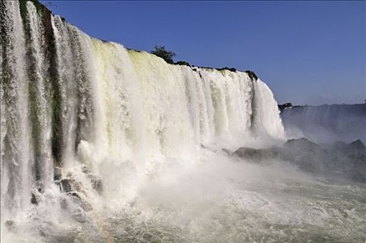 伊瓜苏,瀑布,边界,巴西,阿根廷,南美