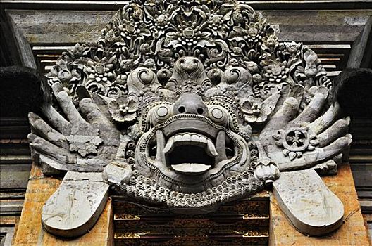 巴厘岛,庙宇,靠近,印度尼西亚,东南亚