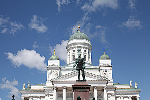路德教会,大教堂,雕塑,帝王,俄罗斯,赫尔辛基,芬兰,艺术家