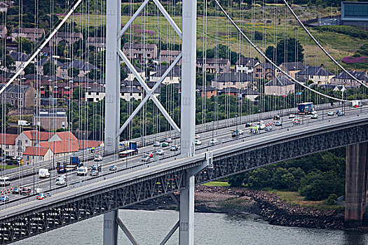 公路桥,靠近,苏格兰,英国