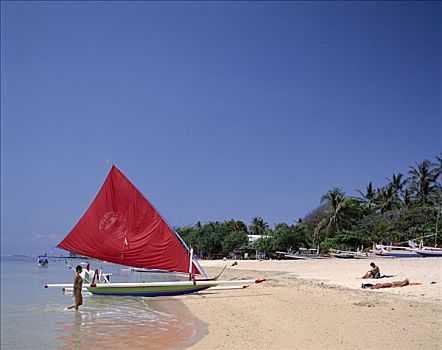 沙努尔,海滩,巴厘岛,印度尼西亚