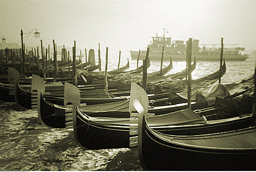 小船,渡轮,威尼斯,意大利