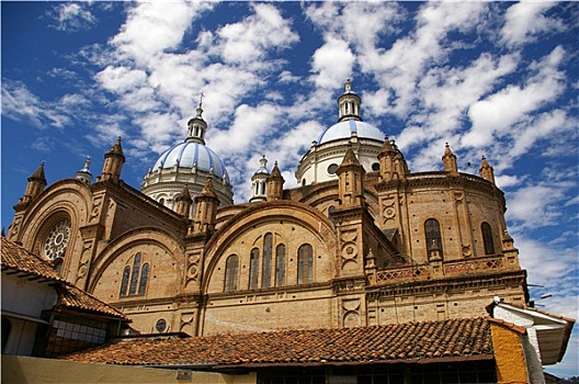 大教堂,洁净,概念,昆卡,厄瓜多尔