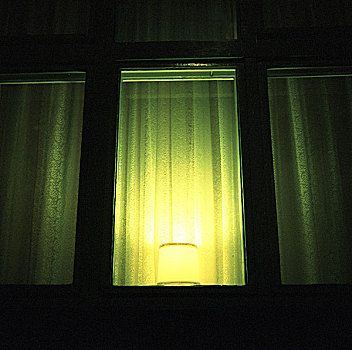 绿色,灯笼,窗户,柏林,德国