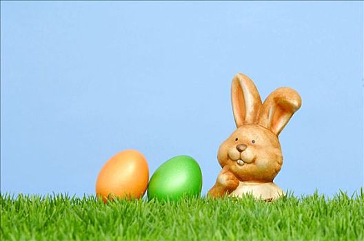 瓷器,复活节兔子,复活节彩蛋