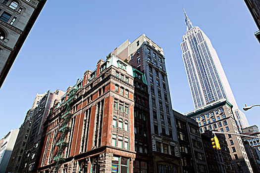 帝国大厦,高层建筑,曼哈顿,纽约,美国