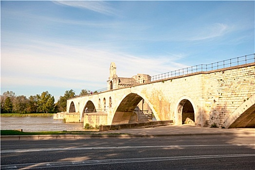 桥,阿维尼翁,法国