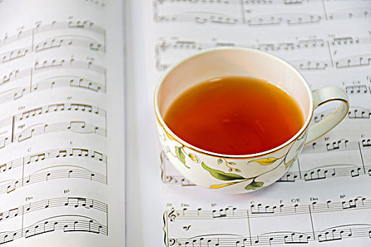 乐谱红茶
