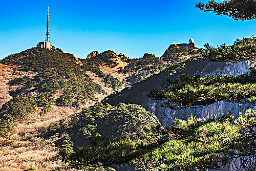 黄山电视塔,黄山气象台,黄山风光