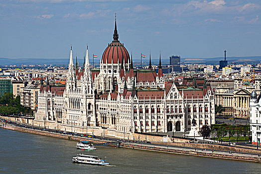 匈牙利,议会,多瑙河,布达佩斯,欧洲