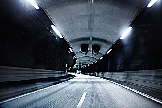 模糊,隧道,斯德哥尔摩,瑞典