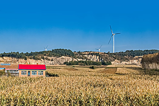 黑龙江省牡丹江市乡村田园建筑景观