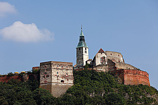 城堡,猜,布尔根兰,奥地利,欧洲