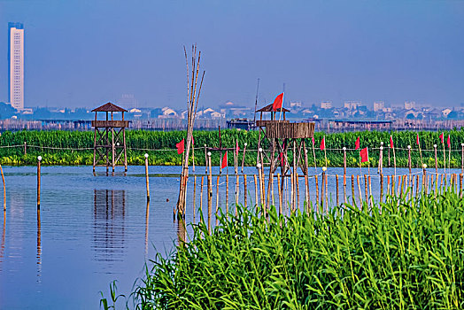 江苏省宜兴市滆湖湿地建筑景观