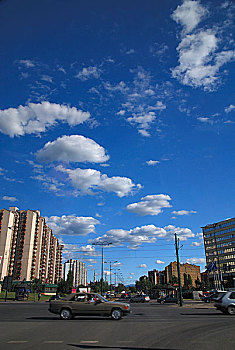 蓝天,生动,云,国际标准化组织,白色
