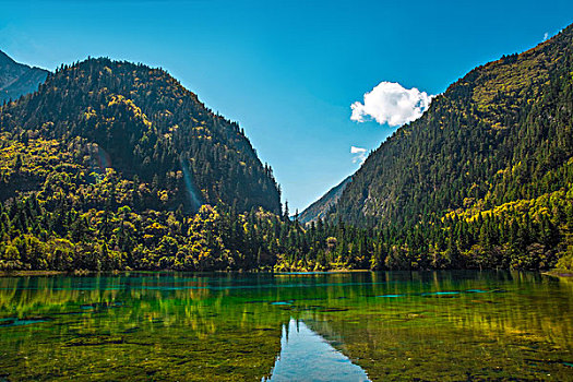 九寨沟美景