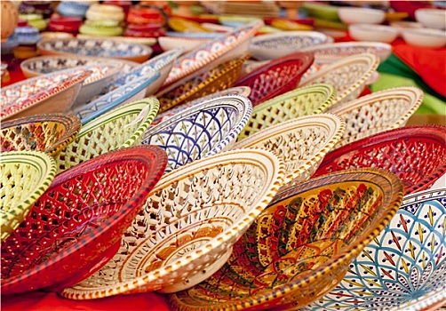 陶瓷,盘子,阿拉伯风格