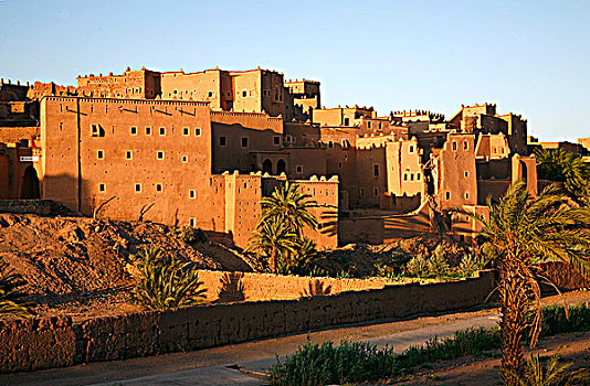 非洲,北非,摩洛哥,瓦尔扎扎特,要塞,陶里尔特省