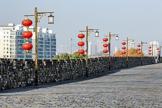 中国江苏省南京市明古城墙