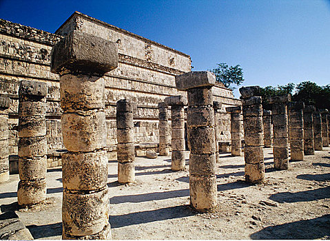 武士神庙,奇琴伊察,墨西哥