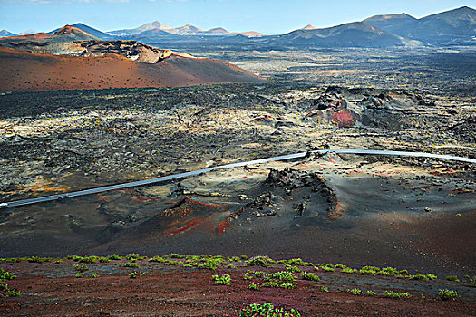 火山地貌,国家公园