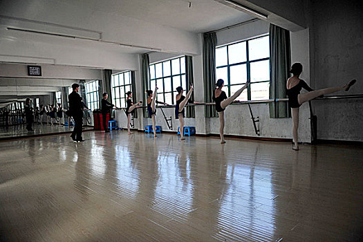 体育舞蹈艺考生训练