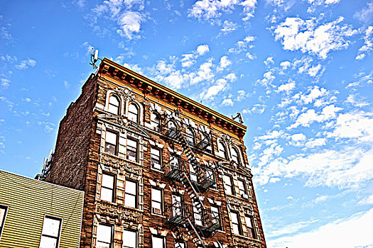 公寓楼,布鲁克林,纽约,美国